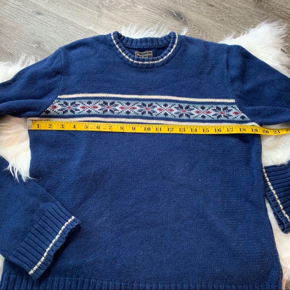 Vintage 1990’s Abercrombie & Fitch Grandpa Sweater - Picture 10 of 13